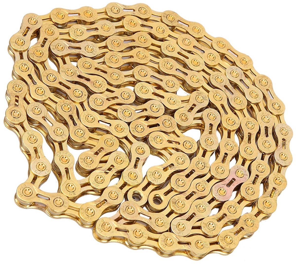 Dailygoods- Fietsketting 116 Schakels - Ultralicht - Duurzaam Legeringsmateriaal - Voor 9 Versnellingen - Inclusief Joint Clips - Ideaal voor Wedstrijden - Fiets Ketting