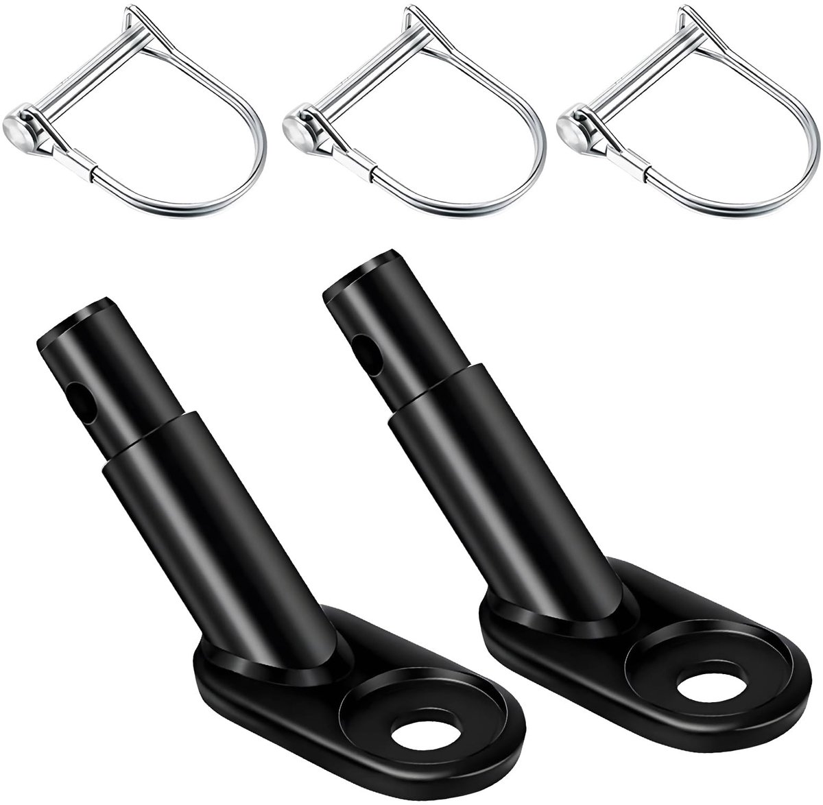 Dailygoods - Fietskar koppeling - fiets trekhaak - veiligheidspen - adapter - hondenaanhanger - kinderaanhanger - fietsaanhanger - geschikt voor fietsen