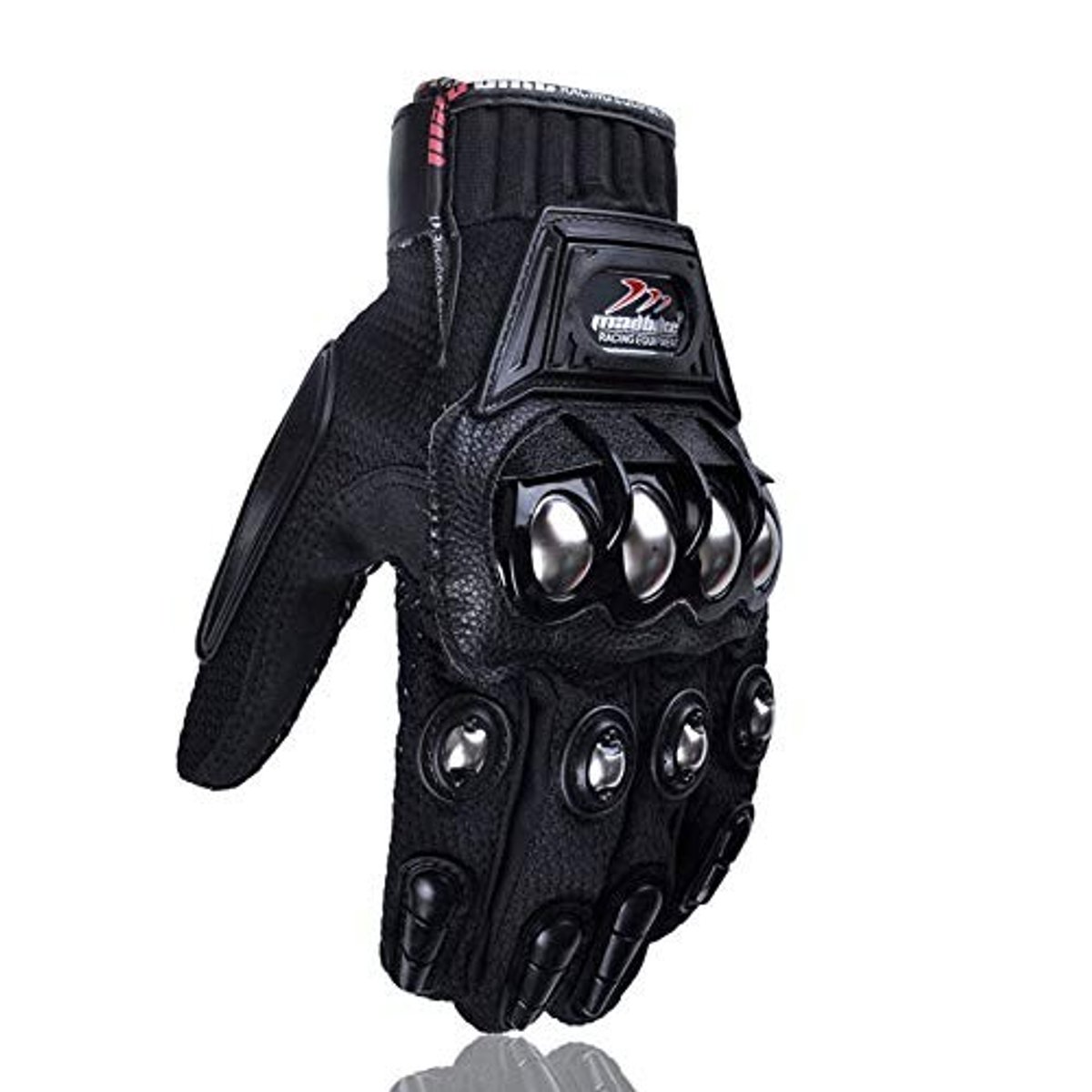 Dailygoods- Handschoenen Heren Winddicht - Fietshandschoenen - Motorhandschoenen - Antislip - Schokbestendig - Maat M/XL/XXL - Zwart