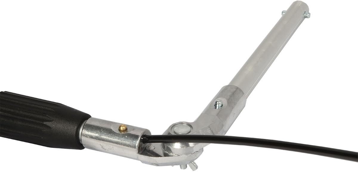 Dailygoods - Beweegbaar Metalen Scharnier met Watergeleidingsgat voor Telescoopstangen