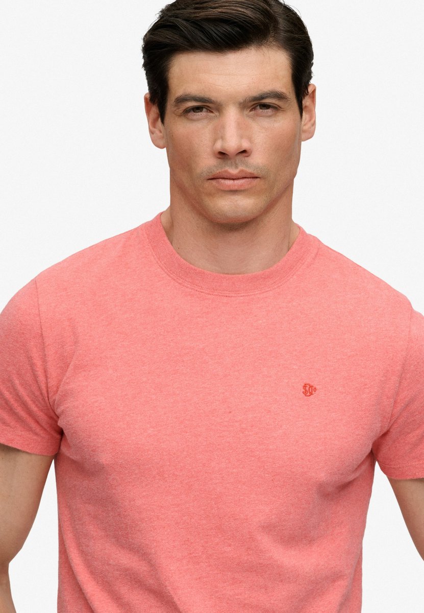 Superdry SD&Co Logo Geborduurde T-shirt Heren T-shirts Roze