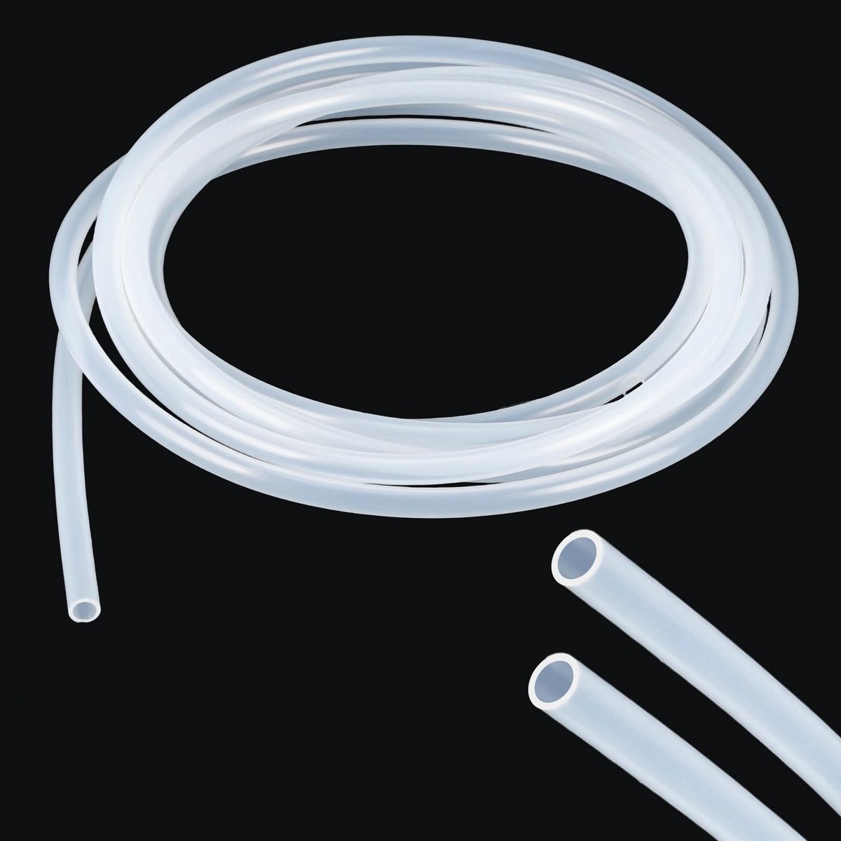 Dailygoods- Siliconen Slang 4 m - Flexibele Slang - Voedselveilig - 6 mm ID / 8 mm OD - Knikbestendig - Temperatuurbereik - Eenvoudig te reinigen - Aquariumslang
