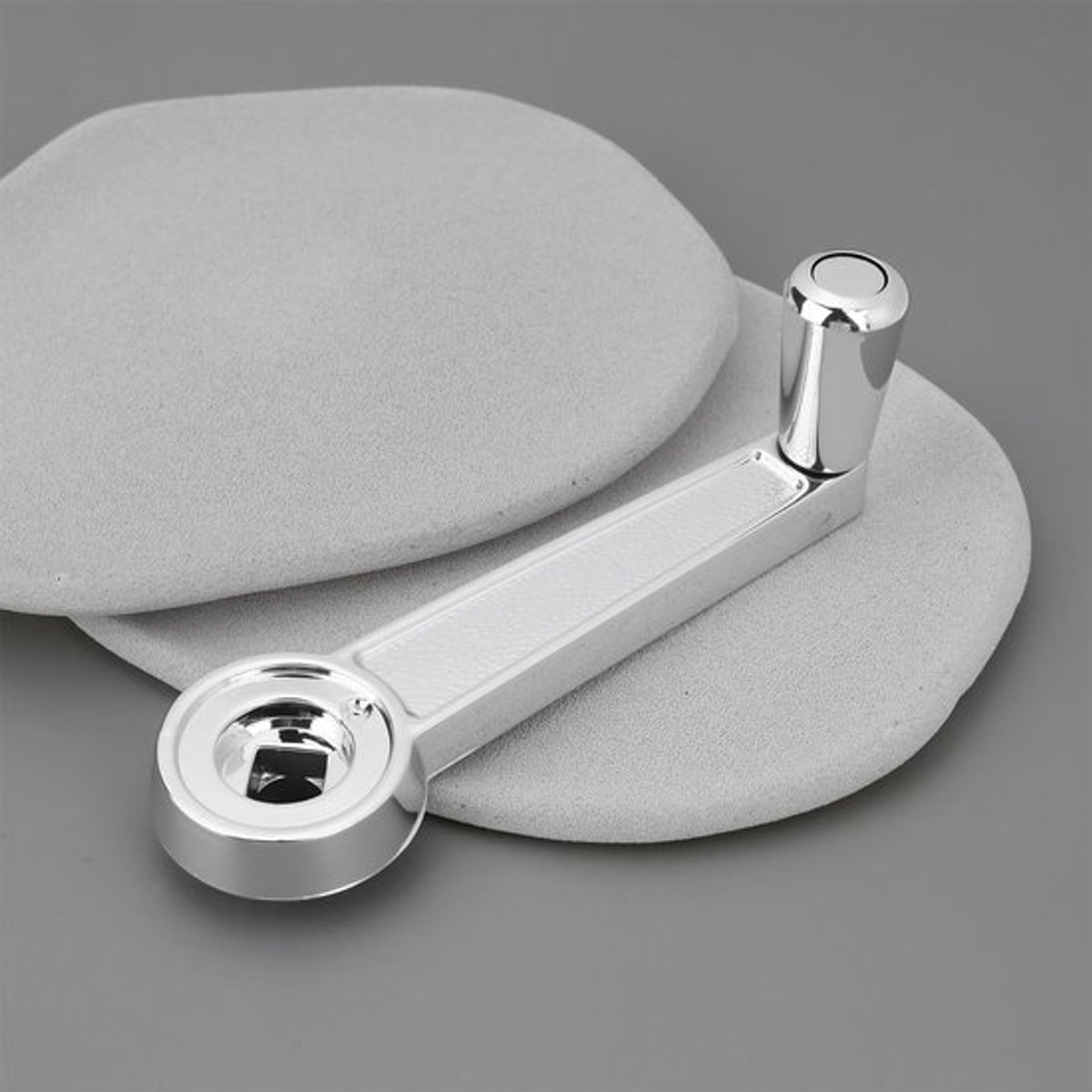 Parasolhendel met kruk - Geschikt voor Diverse Parasols - 12 x 4 x 3,5 cm