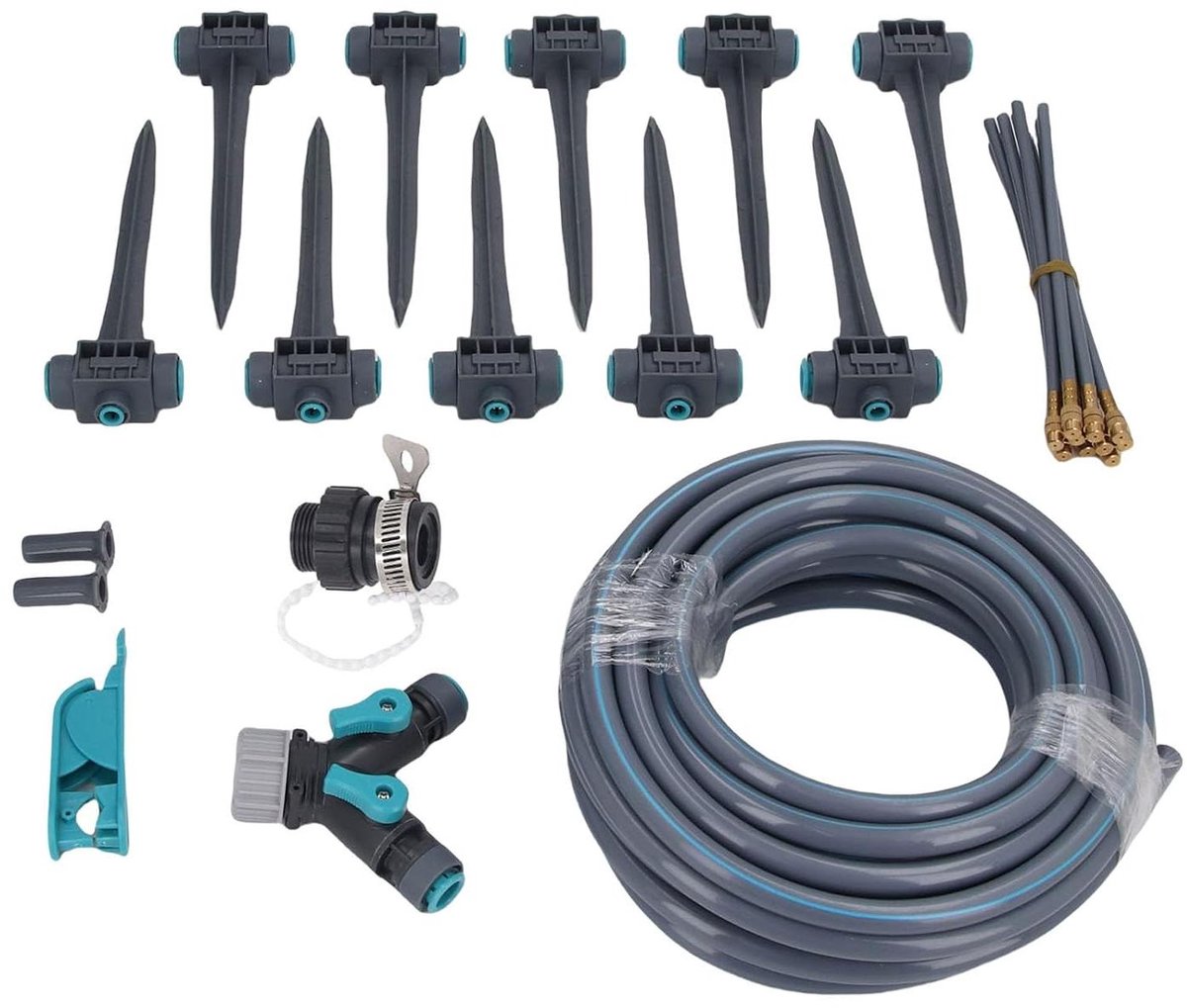 Automatisch Tuinsysteem - Zelfbewatering - Planten Water Geven - Drie Water Modi - 10 Meter Slang - Zwart