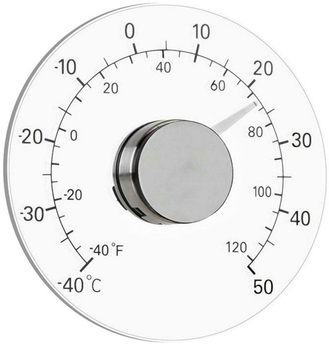 Solidchoice - Raamthermometer voor Buiten Temperatuurmeting