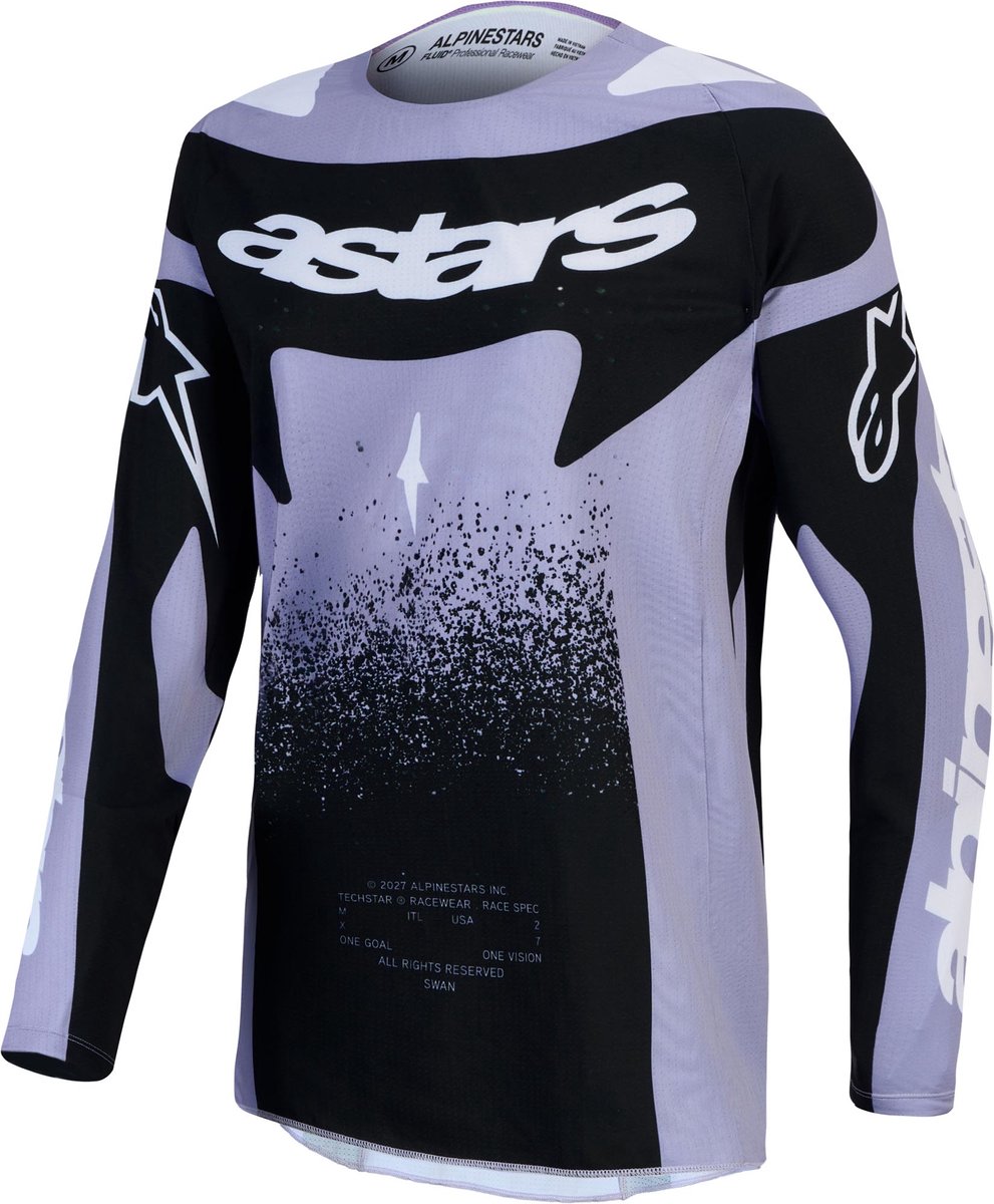 Alpinestars Stella Techstar Swan Dames Motocross-trui -