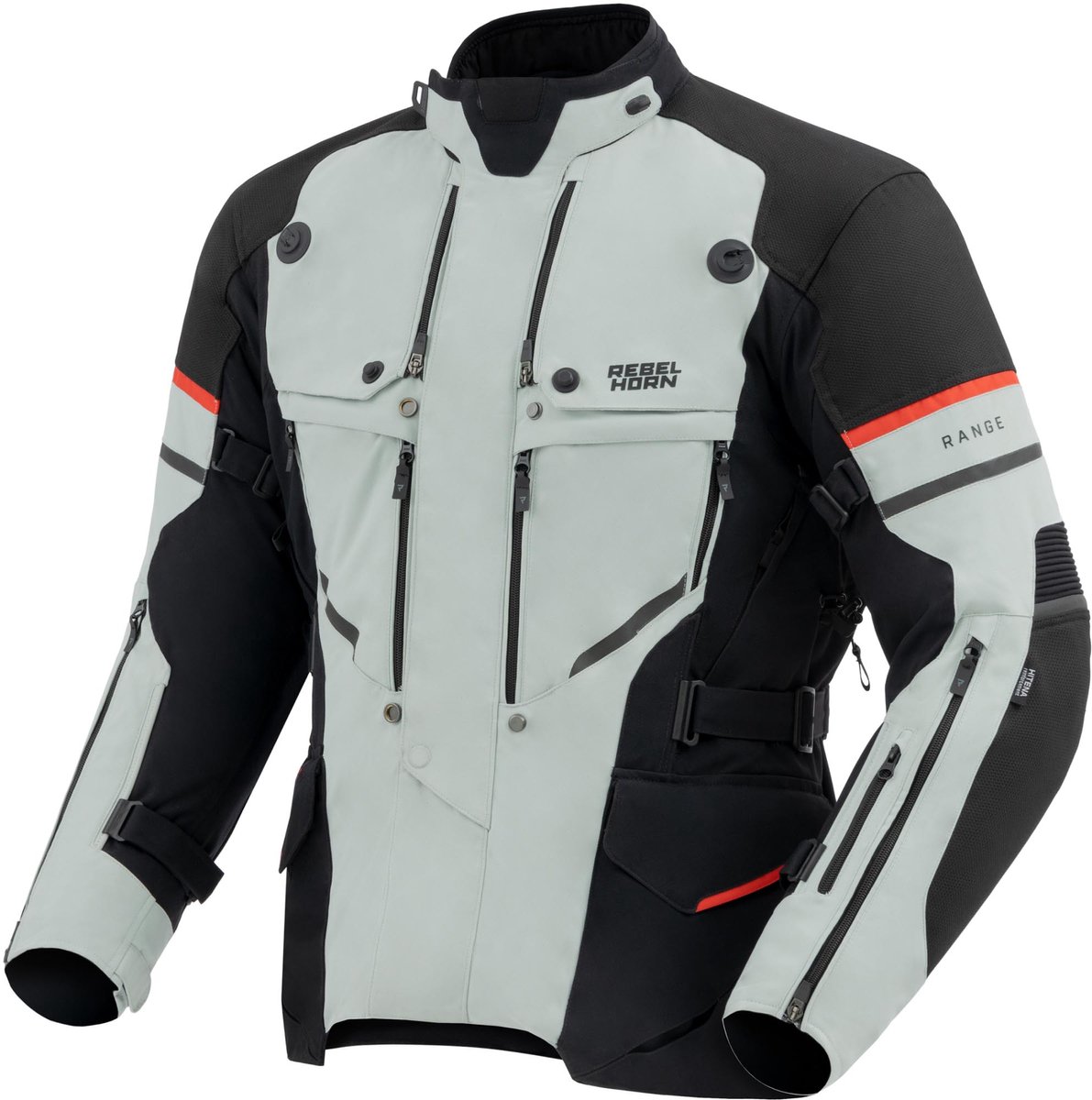 Rebelhorn Range waterdichte motorfiets textieljas -
