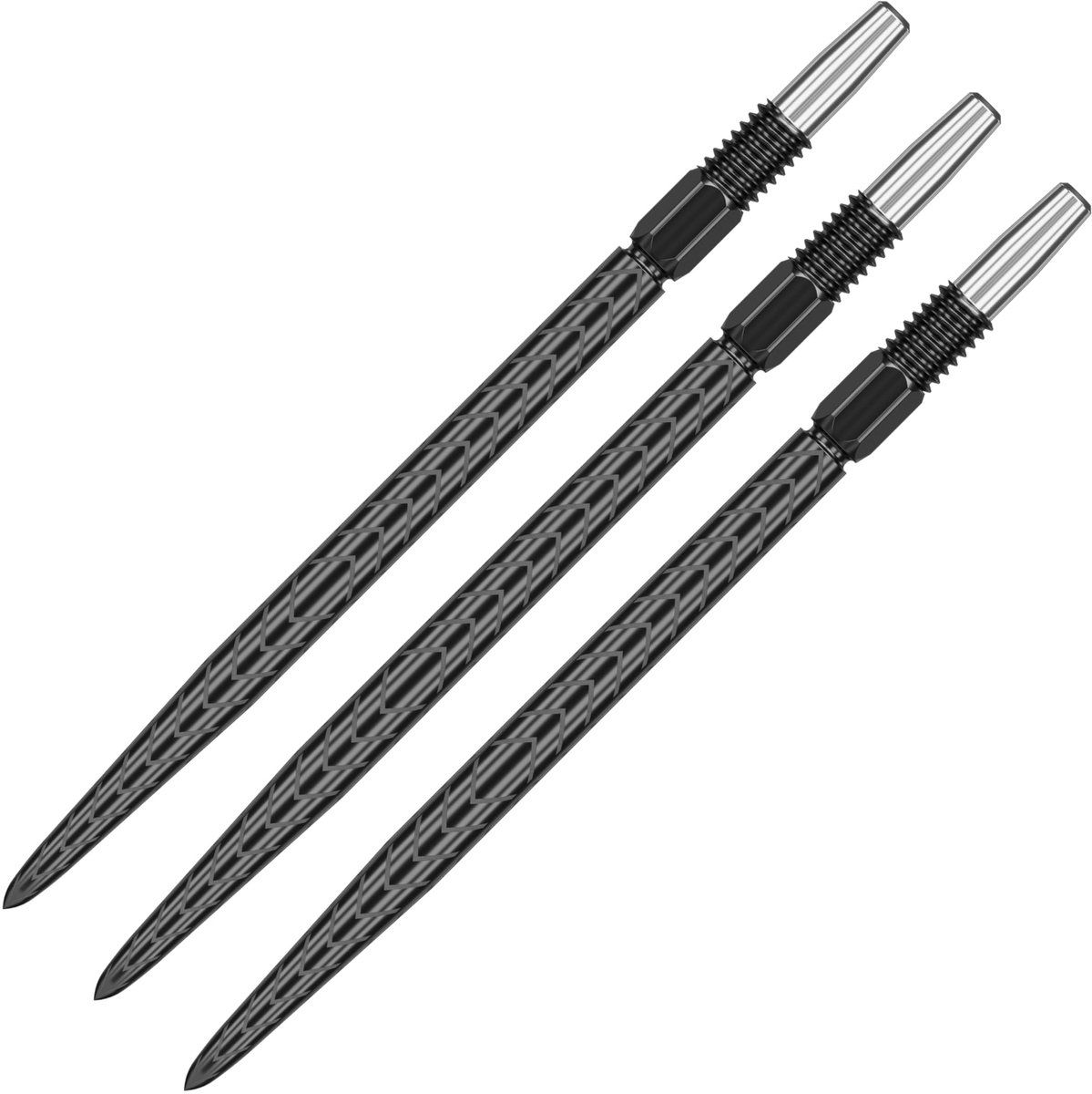 Solidchoice - Swiss Point Dartpunten Set, 3 Wisselpunten, Goud/Zilver/Zwart