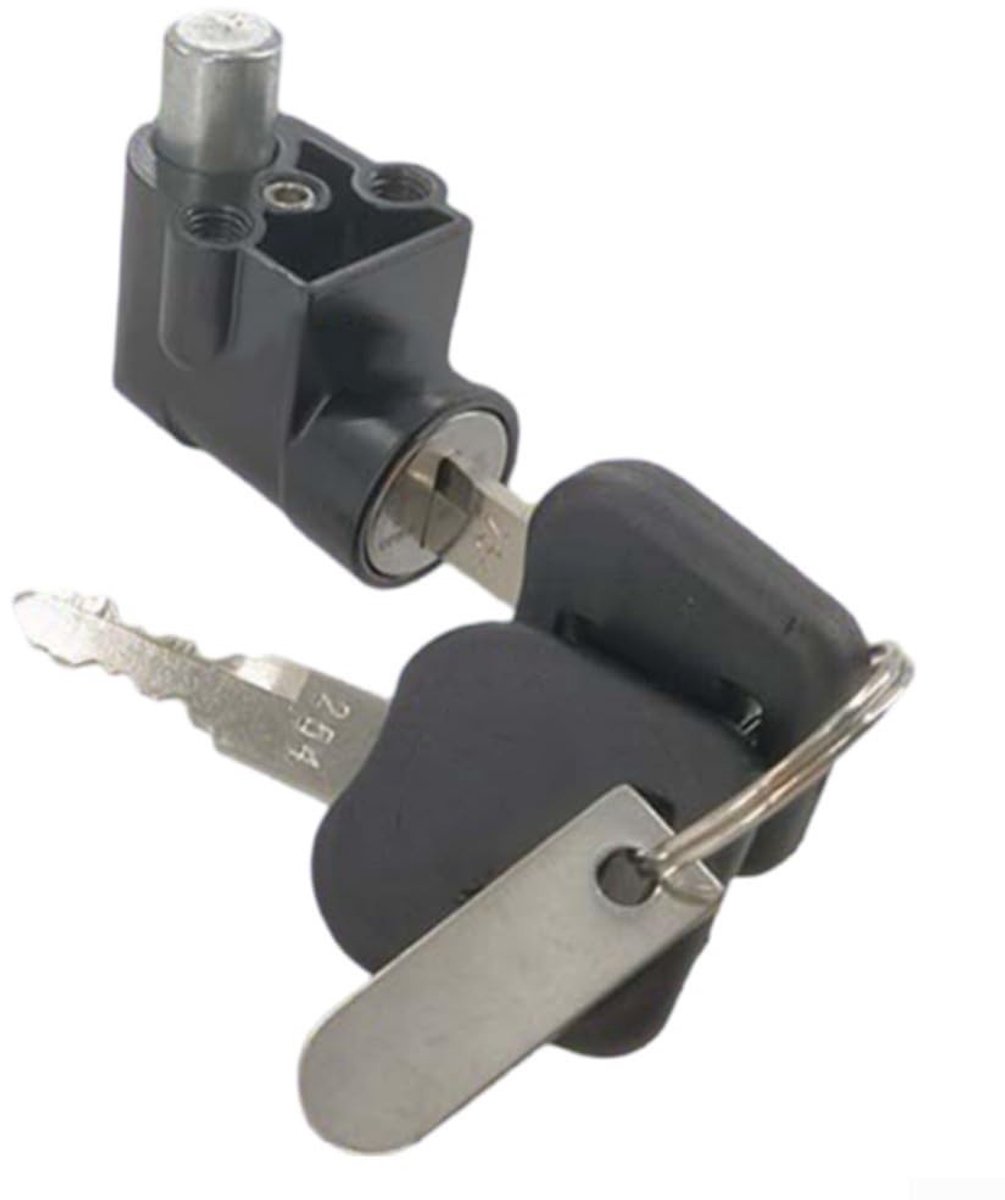 Solidchoice - Ebike Lock voor Hailong 1 Batterij Case Power Lock & Key - Zilver