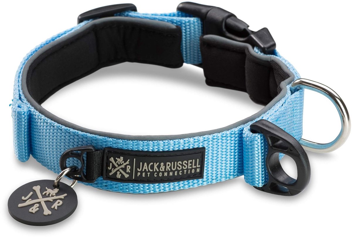 Solidchoice - Reflecterende Neopreen Hondenhalsband Luna voor Diverse Maten
