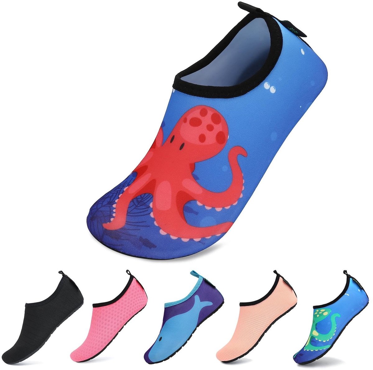 Solidchoice - Kinderslippers voor Bad - Sneldrogende Waterdichte Zwemschoenen