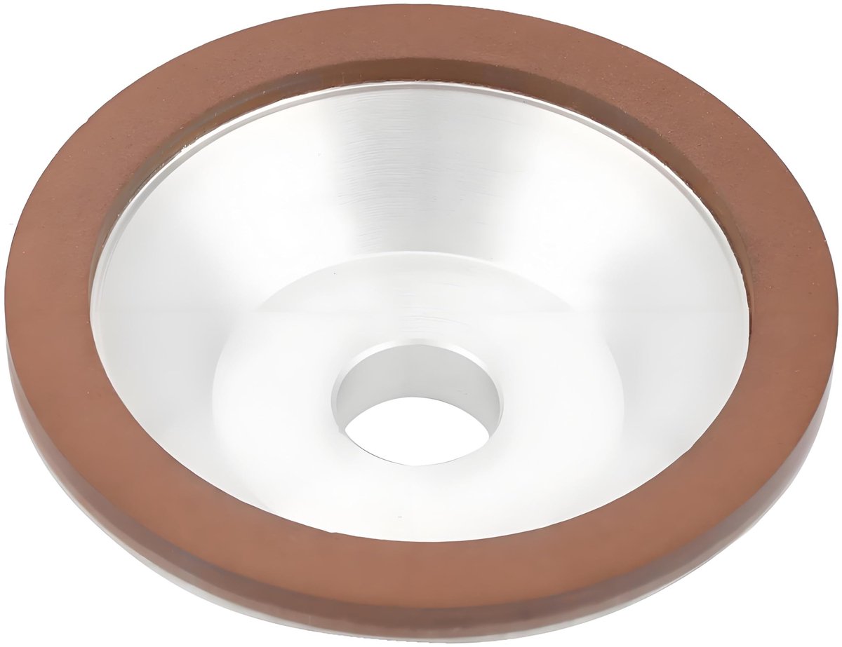 Solidchoice - Diamant Slijpschijf Komvorm 100mm voor Metaalbewerking