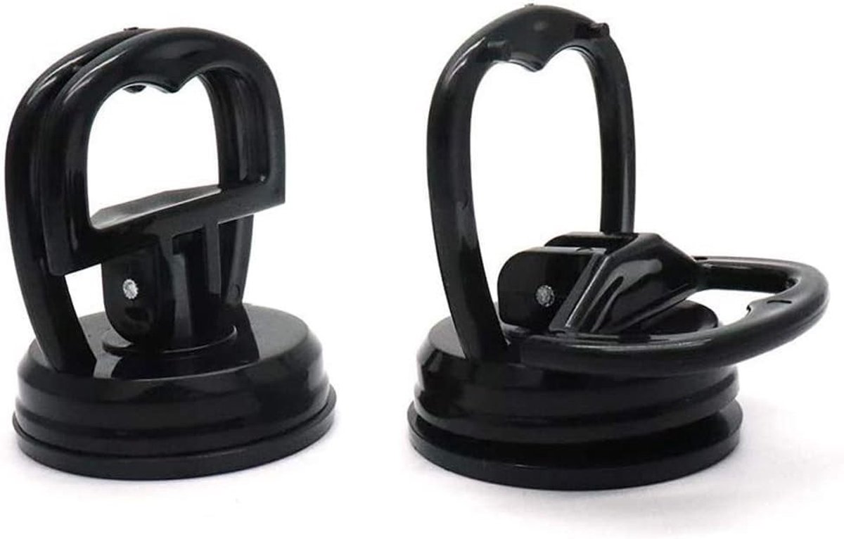 Demontage Zuignappen - Zwart - 57 mm - Rubber Voet voor LCD Scherm Reparatie - Voor Laptops, Tablets en Telefoons