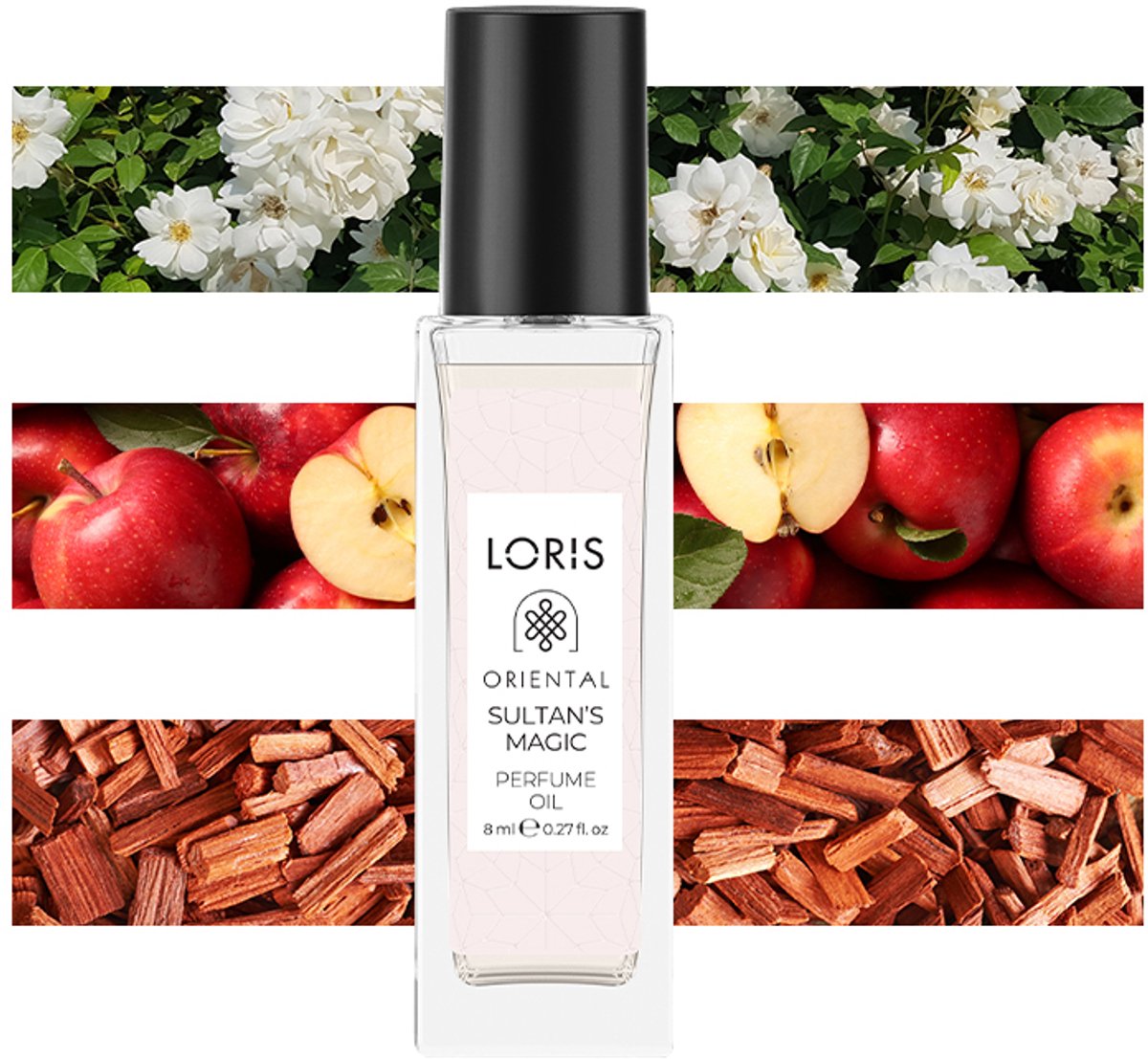 Loris Parfum - Sultan's Magic - Parfum Olie - Unisex - 8 ml - Olieroller