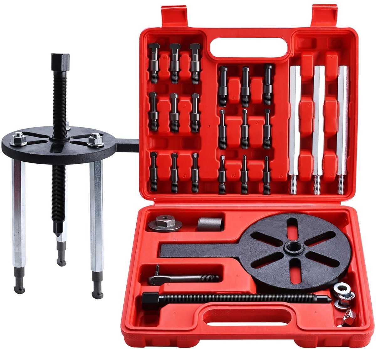 Solidchoice - 21-delige Lagertrekker Set voor Binnen- en Buitentrekker - 32-112 mm