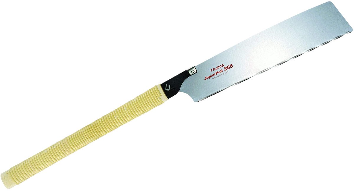 Solidchoice - Japanse Zaag met Rotangreep, 265 mm