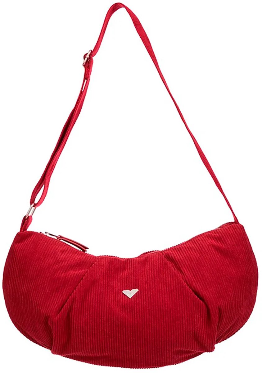 Roxy Neon Moon Cord Schoudertas Rood
