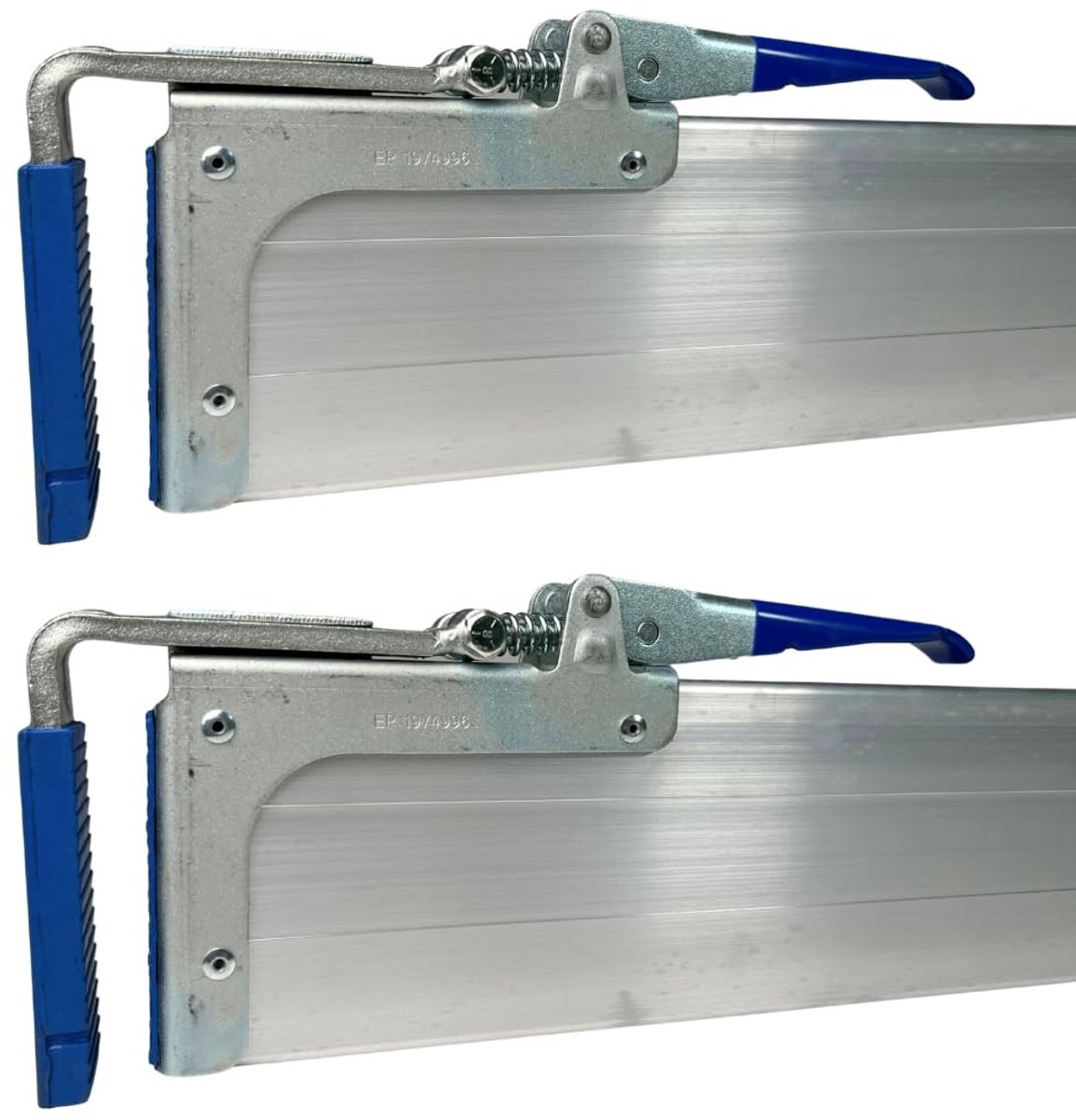 Solidchoice - Klembord Tussenwandsluiting Hanger 1,50-1,80 m Aluminium