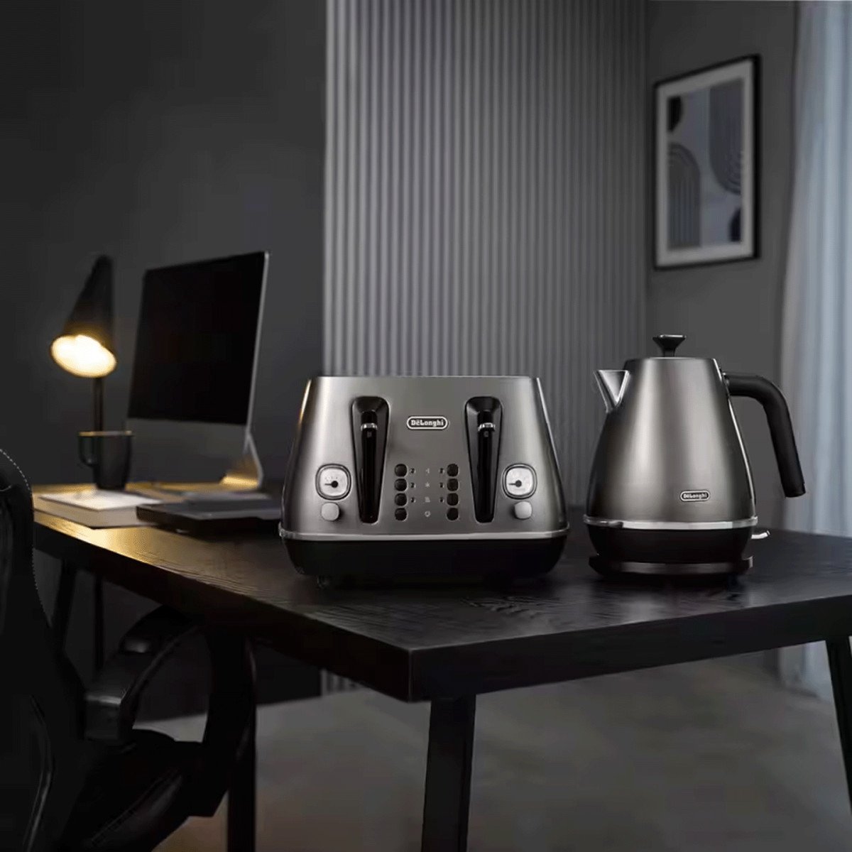 De’Longhi KBIN2001.TB waterkoker 1,7 l 2000 W Titanium