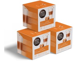 Set van Koffiecapsules NESCAFÉ® Dolce Gusto® Latte Macchiato, 3 x 8+8 st.