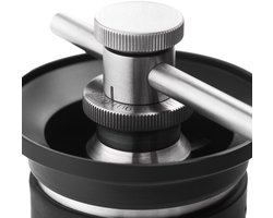 Kinu M47 Phoenix Koffiemolen handmatig – Zwart/Zilver