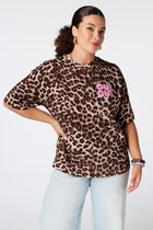 MS Mode T-shirt T-shirt met animal print