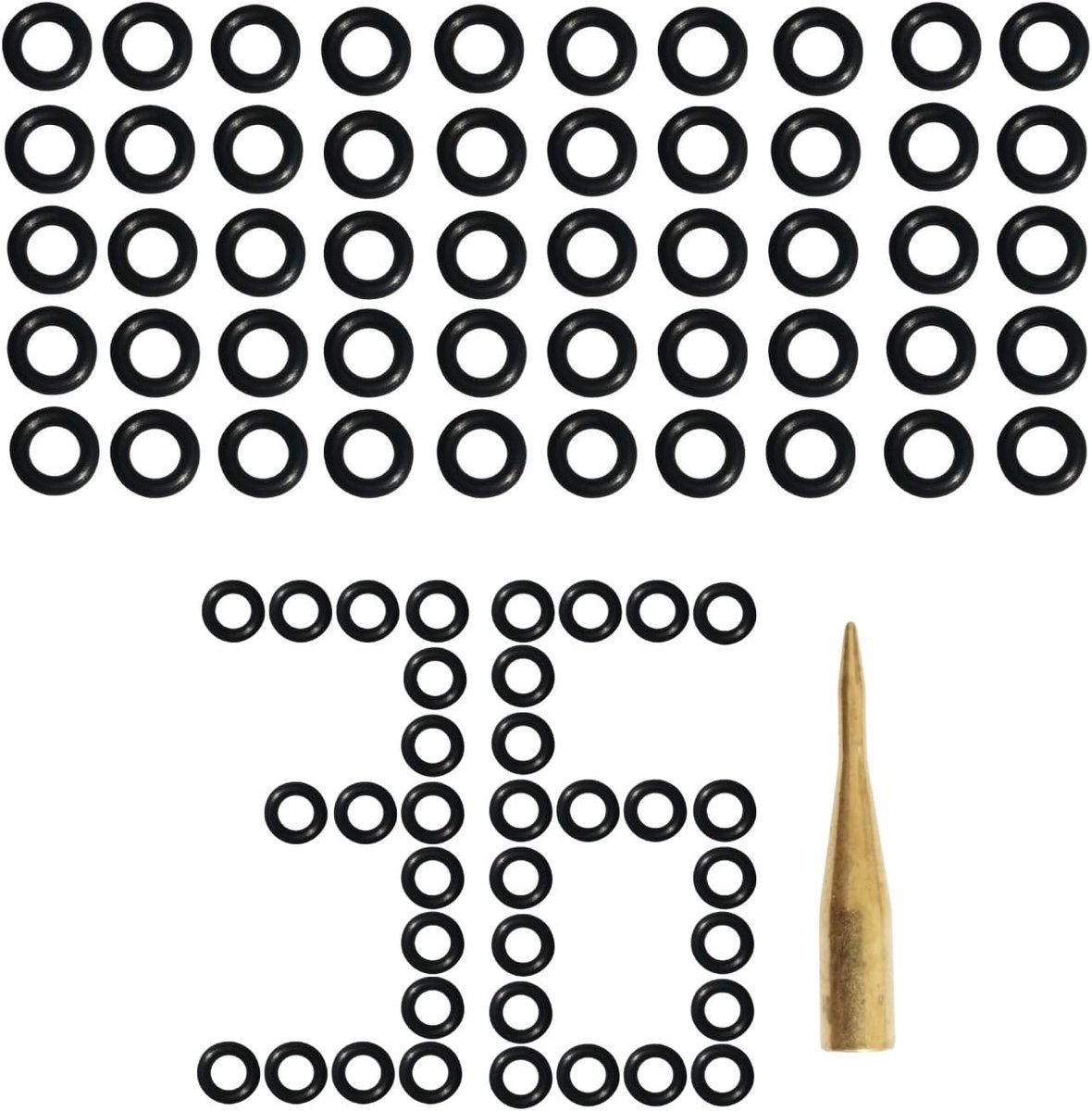 Dartset met O-ringen - Rood - 2BA - Premium Kwaliteit - Voor Dartpijlen Accessoires