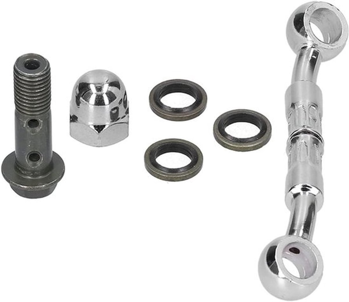 Universele Remslang Verlengconnector voor Motorfietsen - Hydraulische Onderdelen voor Verbeterde Remprestaties en Aanpassing