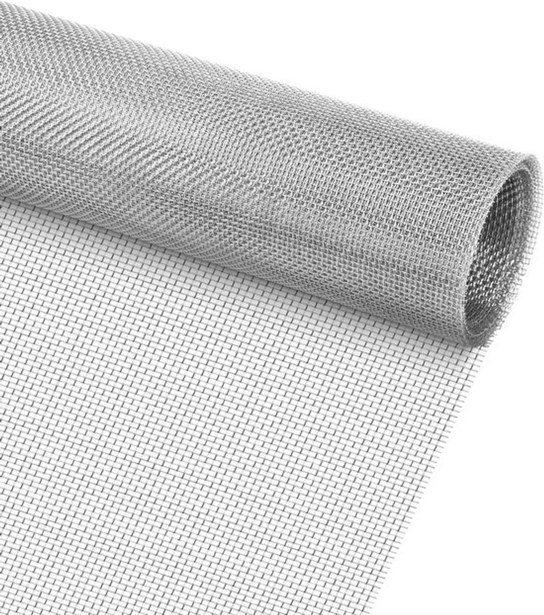 Fijn Rvs Gaas 304 - 20 Mesh Draadgaas voor Konijnen, Honden en Kippen - 200cm x 30cm