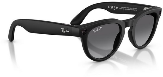 Ray-ban Headliner Meta Gen 2 Gepolariseerde Zonnebril Zwart Polar Gradient Graphite van Ray-Ban — afbeelding 5