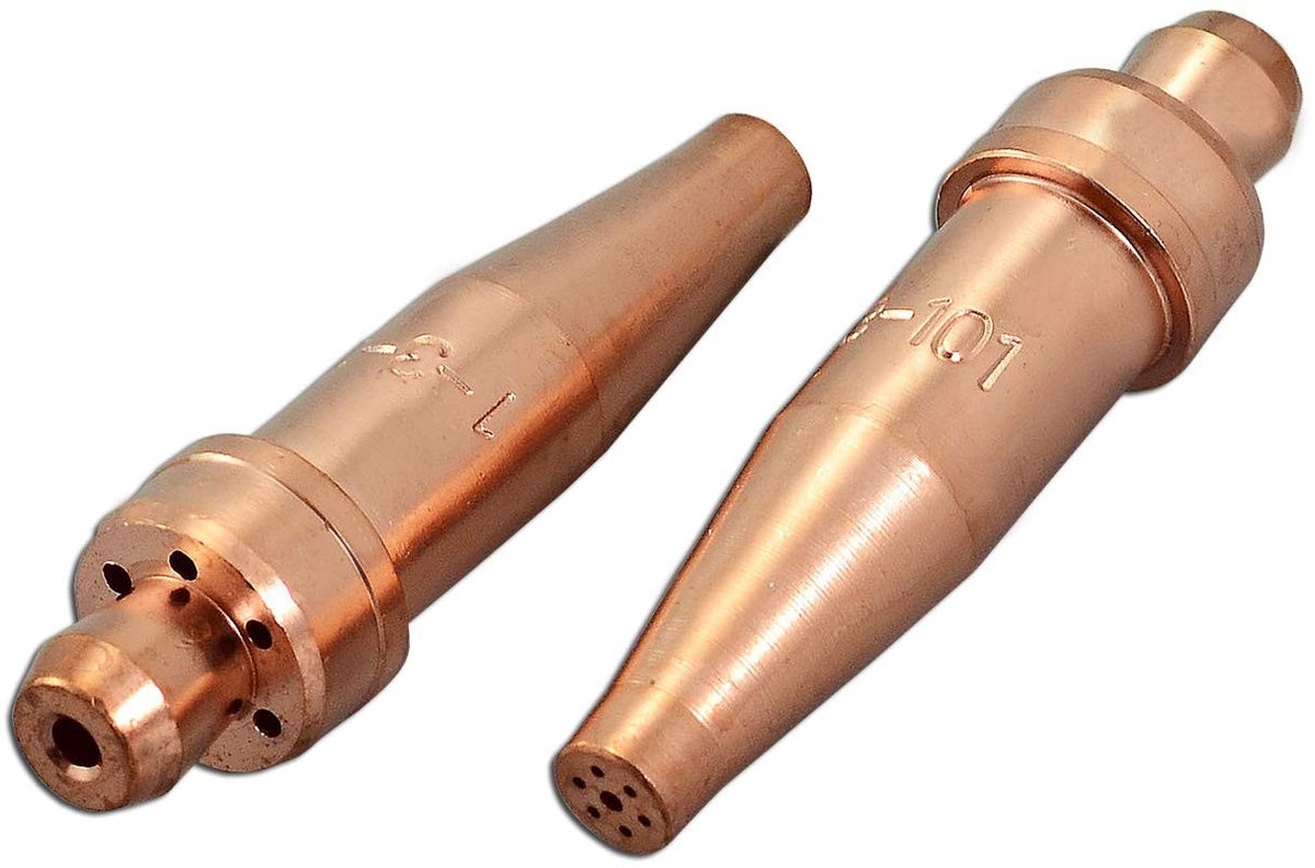 Solidchoice - Acetyleen Snijtips voor Oxyfuel Cutter Torch 2-pack