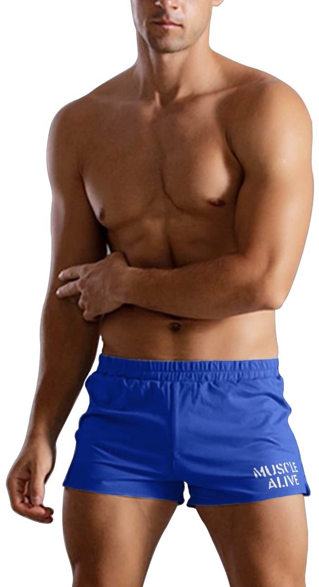 Solidchoice - Heren Gym Workout Sportshorts van Katoen