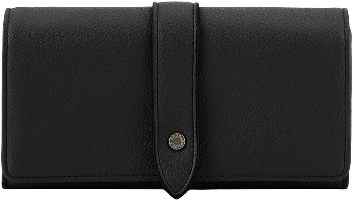 FREDsBRUDER portemonnee My Bestie Collection Flap Wallet Black zwart