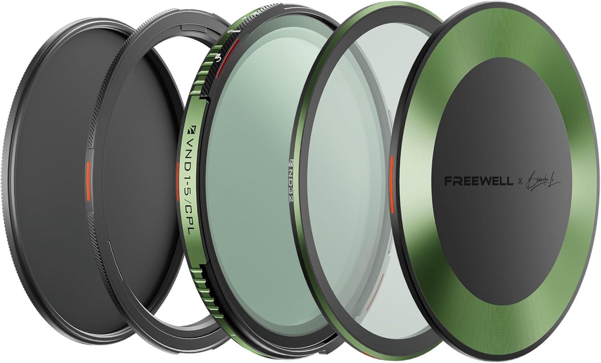 Freewell x Brandon Li 86mm Variable ND/CPL Cine Kit 1-10 Stop - ShopVlot