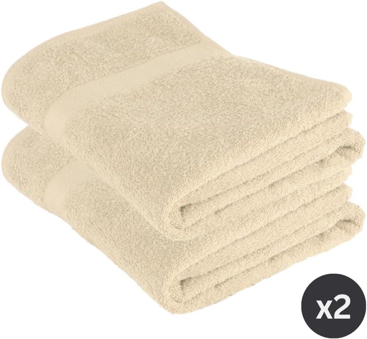 TISECO HOME STUDIO - Douchelaken RIVA - SET/2-100% katoen - 450 g/m² - 100% katoen - superzacht en zeer absorberend - ShopVlot