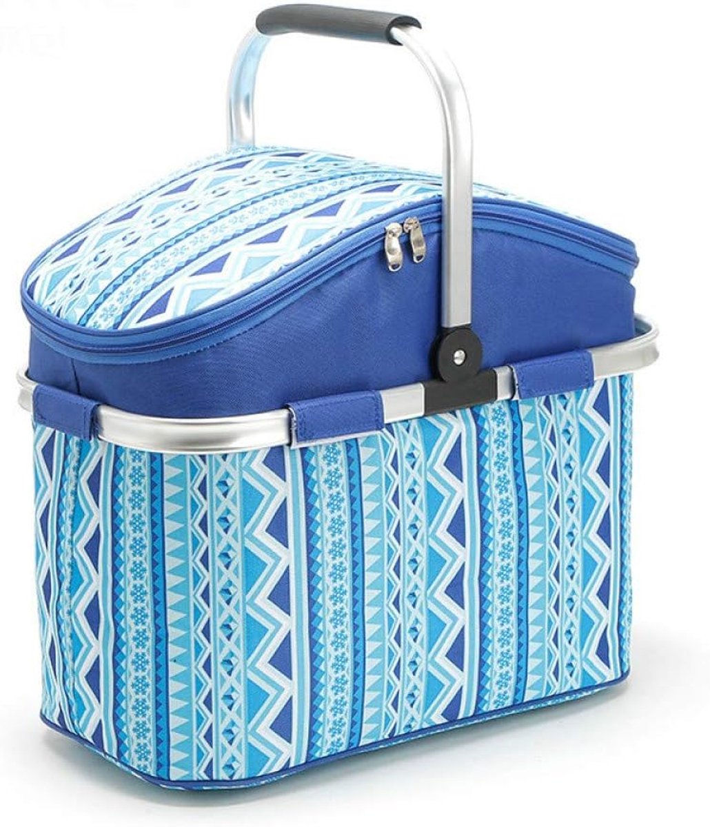 Lunchbox Backpack Freezer Isolation Package Aluminum film Outdoor Picknic Bag Fresh Ice Bag Carry-Hand Lunch Box 42 x - ShopVlot