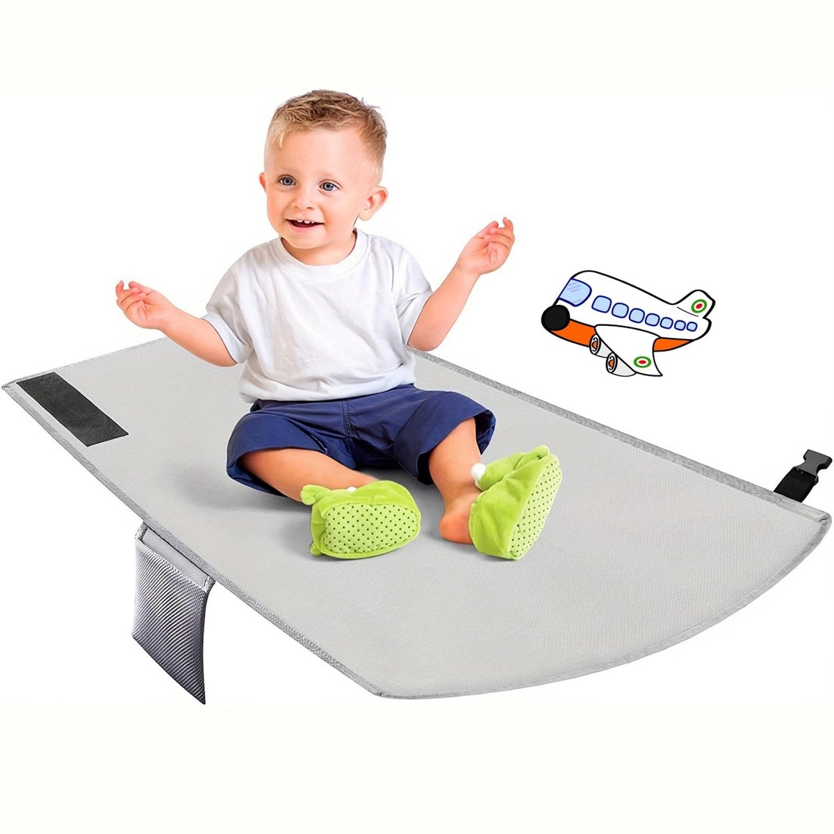 Solidchoice - Kindvriendelijke Voetsteun voor Vliegtuigreizen