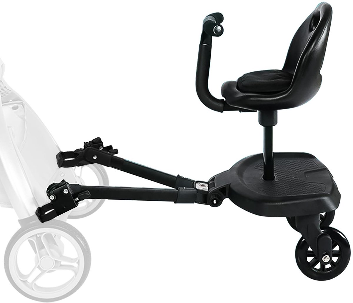 Solidchoice - Trapplank voor Kinderwagens - Universeel met Zitting