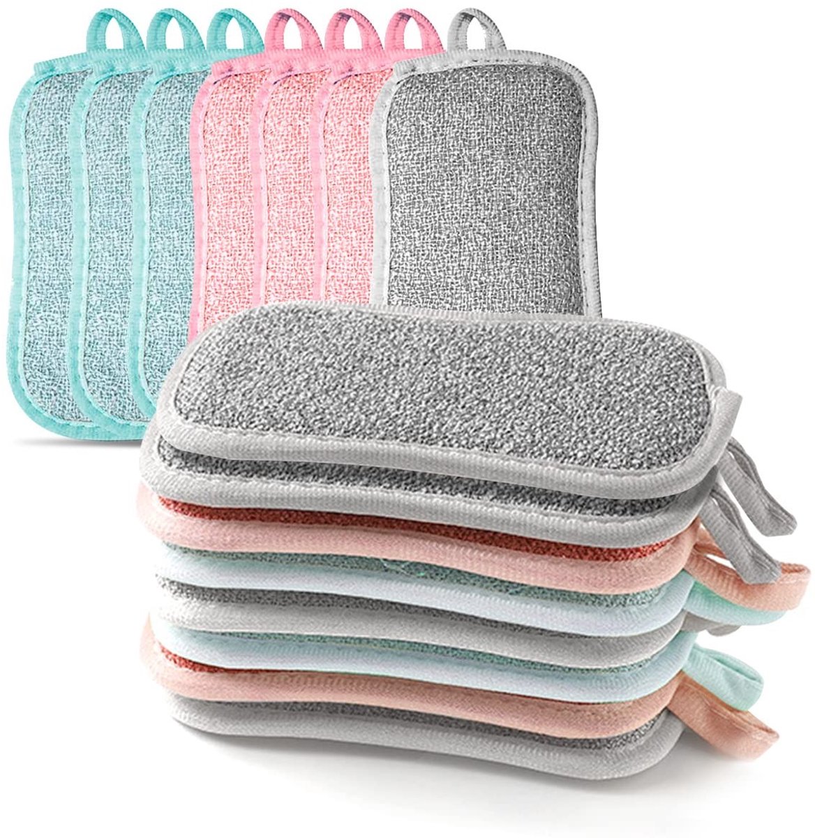 Solidchoice - Set van 15 Herbruikbare Keuken Sponsen voor Afwas