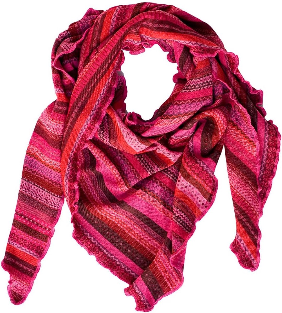 Invero, Merino triangular scarf Tiziana, 100% wool - ShopVlot