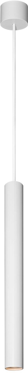 Oryx ronde hanglamp, 400 mm doorsnede, wit aluminium, MR11-fitting, dimbaar, lichtbron niet inbegrepen