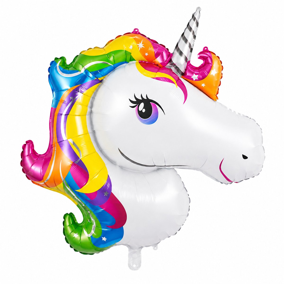 Fienosa Unicorn Ballon Regenboog – Grote Eenhoorn Folieballon 110 x 80 cm – Verjaardag Versiering – Helium Geschikt