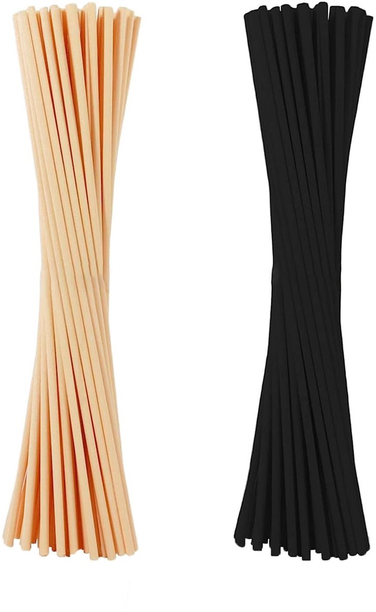 Solidchoice - Rotanstokjes voor Aromadiffusers, 50 Stuks