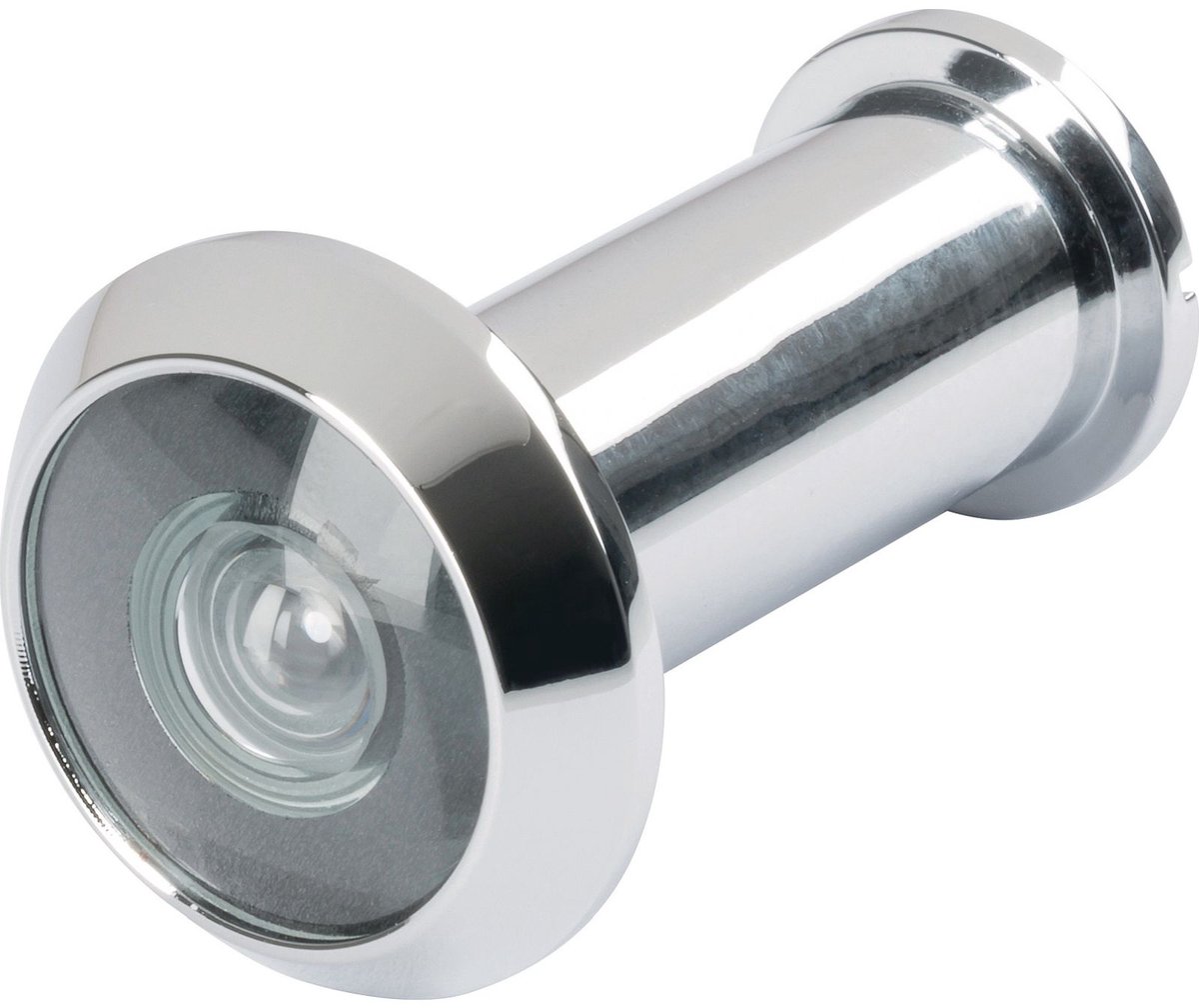 Deurspion NW-4700 MS verchroomd 180 graden 35 mm TECWERK
