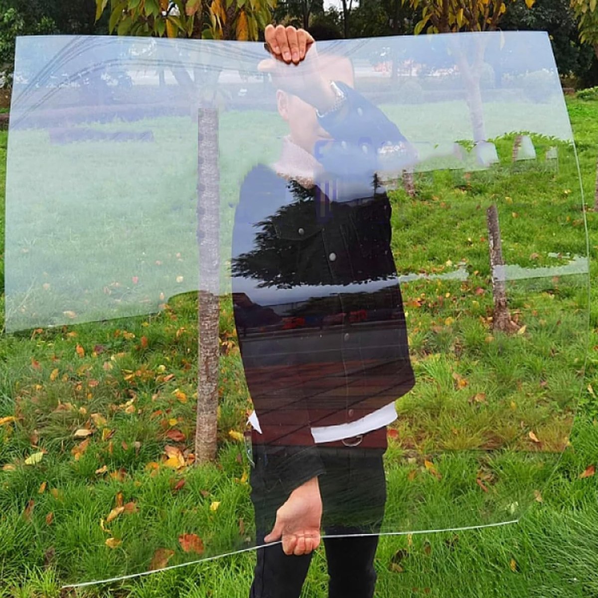 Solidchoice - Polycarbonaat Dakplaat 0.6m x 4m - Transparante en UV-beschermende Bedekking