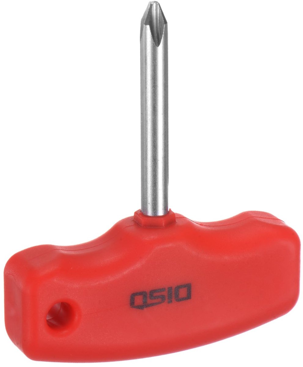 Solidchoice - Magnetische T-Handle Kruiskopschroevendraaier PH2 voor DIY Klussen