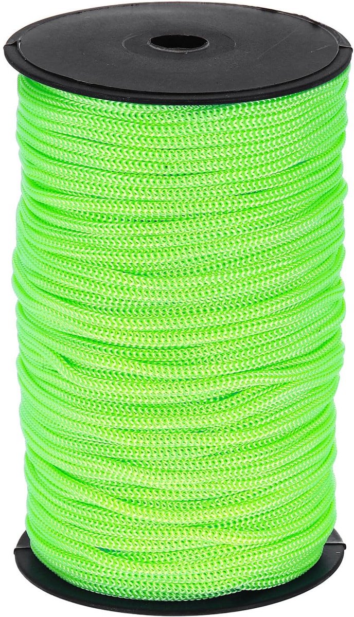 Solidchoice - 5 mm Gevlochten Polypropyleen Touw, 100 m voor Kamperen en Outdoor Activiteiten