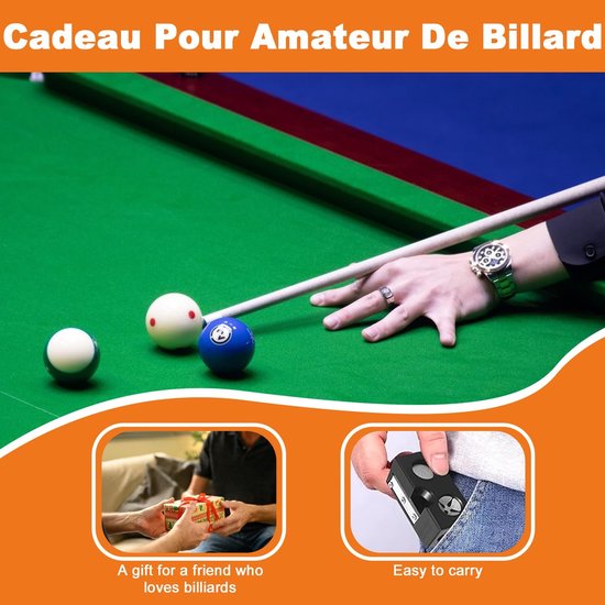 Solidchoice - 11-in-1 Billiard Cue Tip Tool voor Professionele Onderhoud van Solidchoice — afbeelding 4