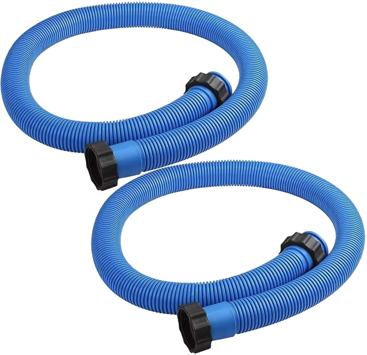 Solidchoice - 2 Stuks Zwembadslang 38 mm - 1,5 m voor Zandpomp en Zoutsysteem