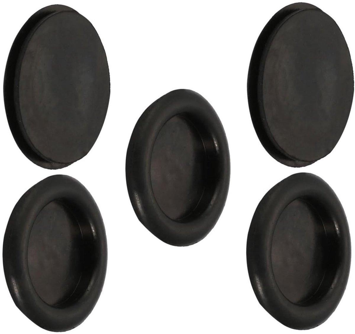 Solidchoice - Set van 5 Rubber Blanking Doorvoertules